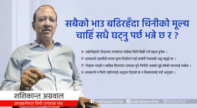 sashikanta agrawal chairman of sugar nepal