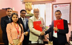 Lalitpur district court & NIC ASIA agreement