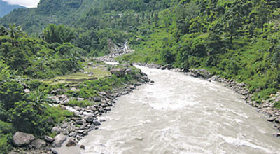 bhotekoshi-river