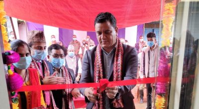 ग्लोबल आइएमई बैंकको एक्सटेन्सन काउण्टर बाग्लुङको बलेवामा, काउन्टर संख्या ४३ पुग्यो