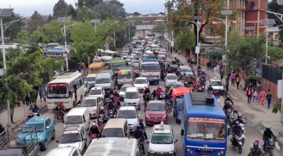 Kathmandu-traffic-jam