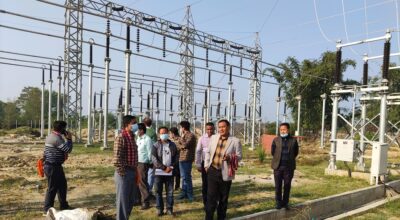 मोतीपुर र सन्धिखर्क सबस्टेसन निर्माणको अन्तिम चरणमा, पुसभित्र सञ्चालनमा आउने