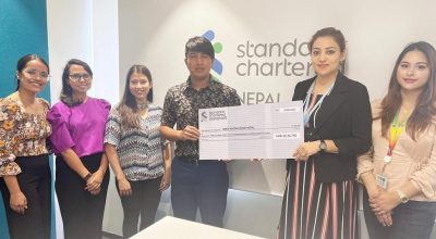 standrad chartedOKNP-donation