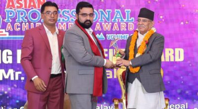 sagar_Dhakal_awarded